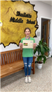 7th Grade Public Speaking Contest Winner Phoebe Cumbee