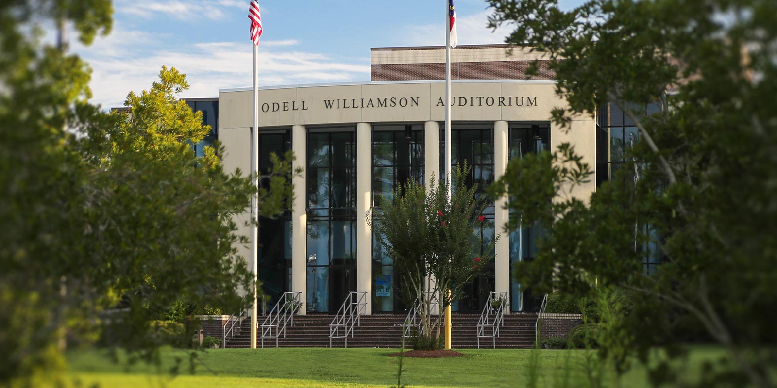 The Odell Williamson Auditorium at Brunswick Community College.