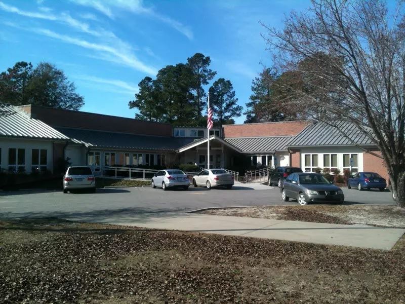 Brunswick County Library branch located in Leland, North Carolina.