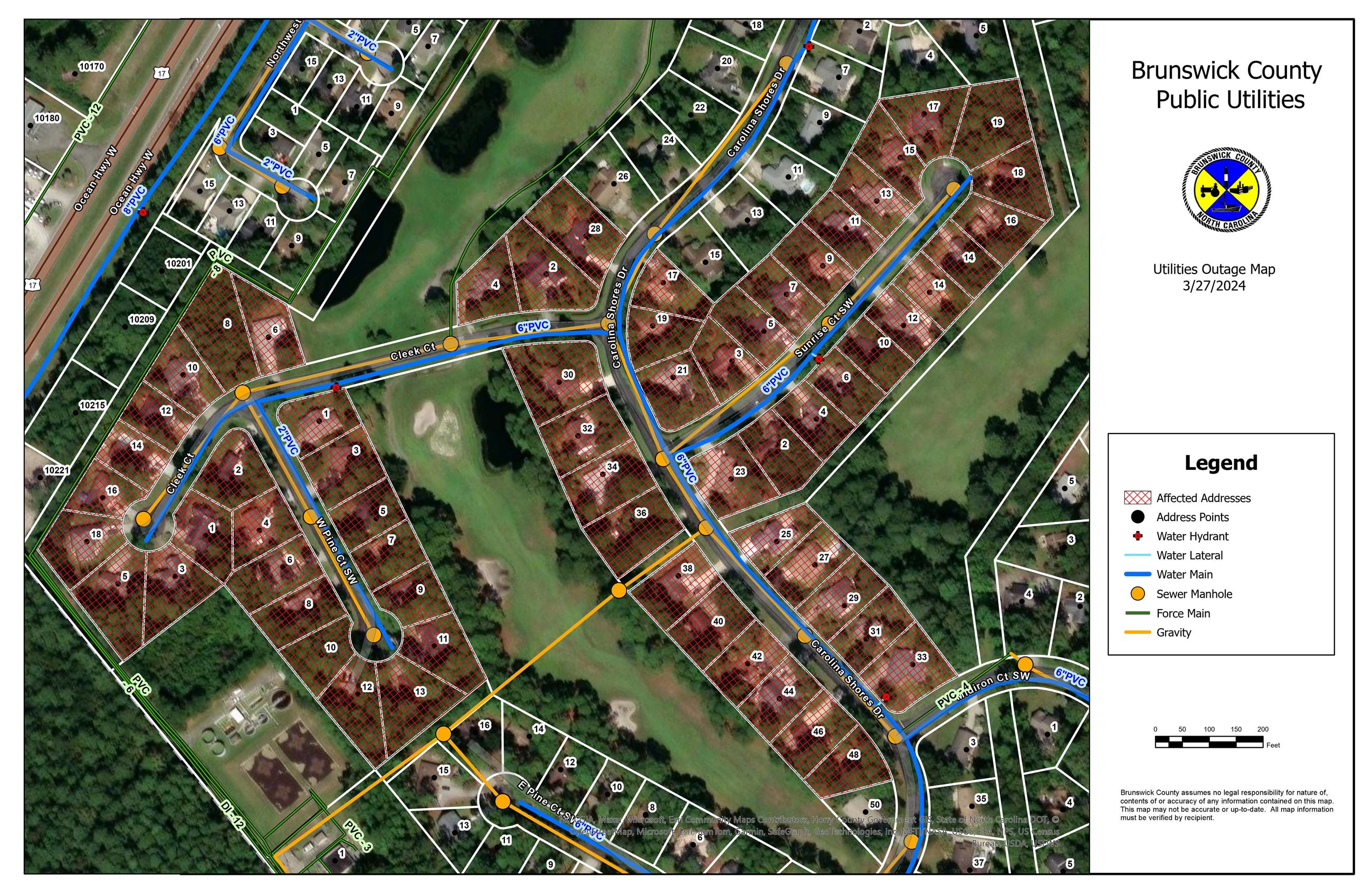 03.27.24- Carolina Shores Outage Map