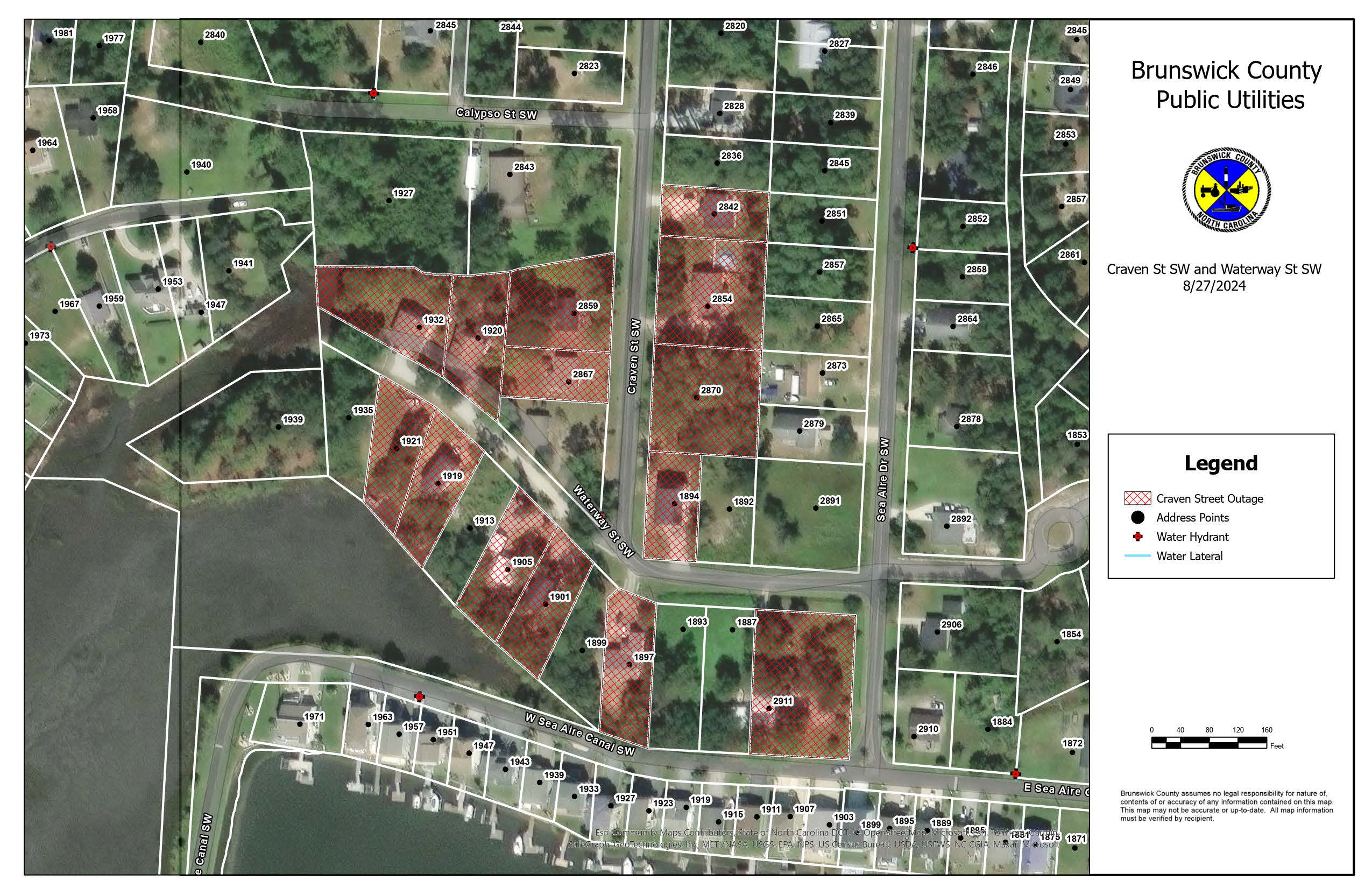 08.27.24- Craven St Outage