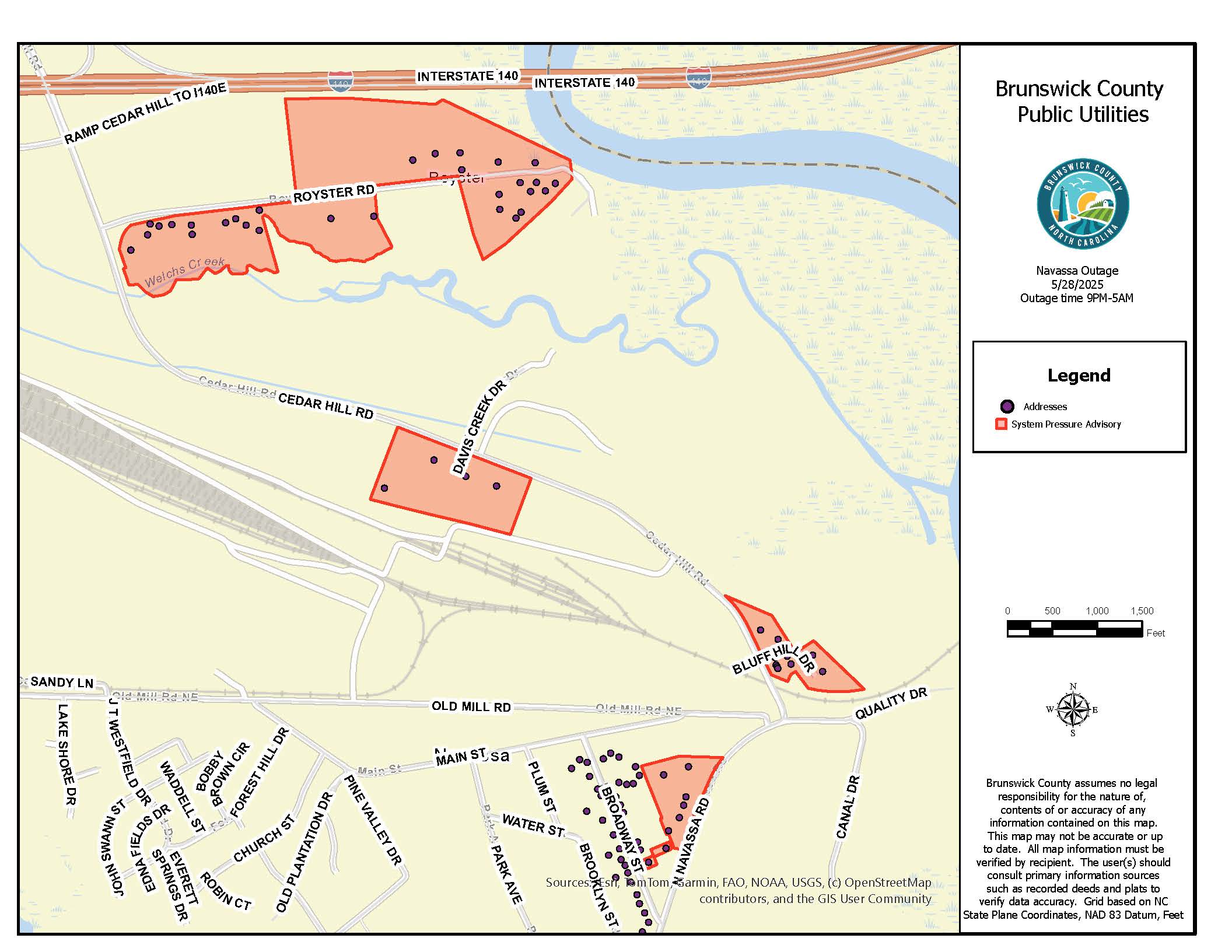 Navassa Planned Outage 5-28