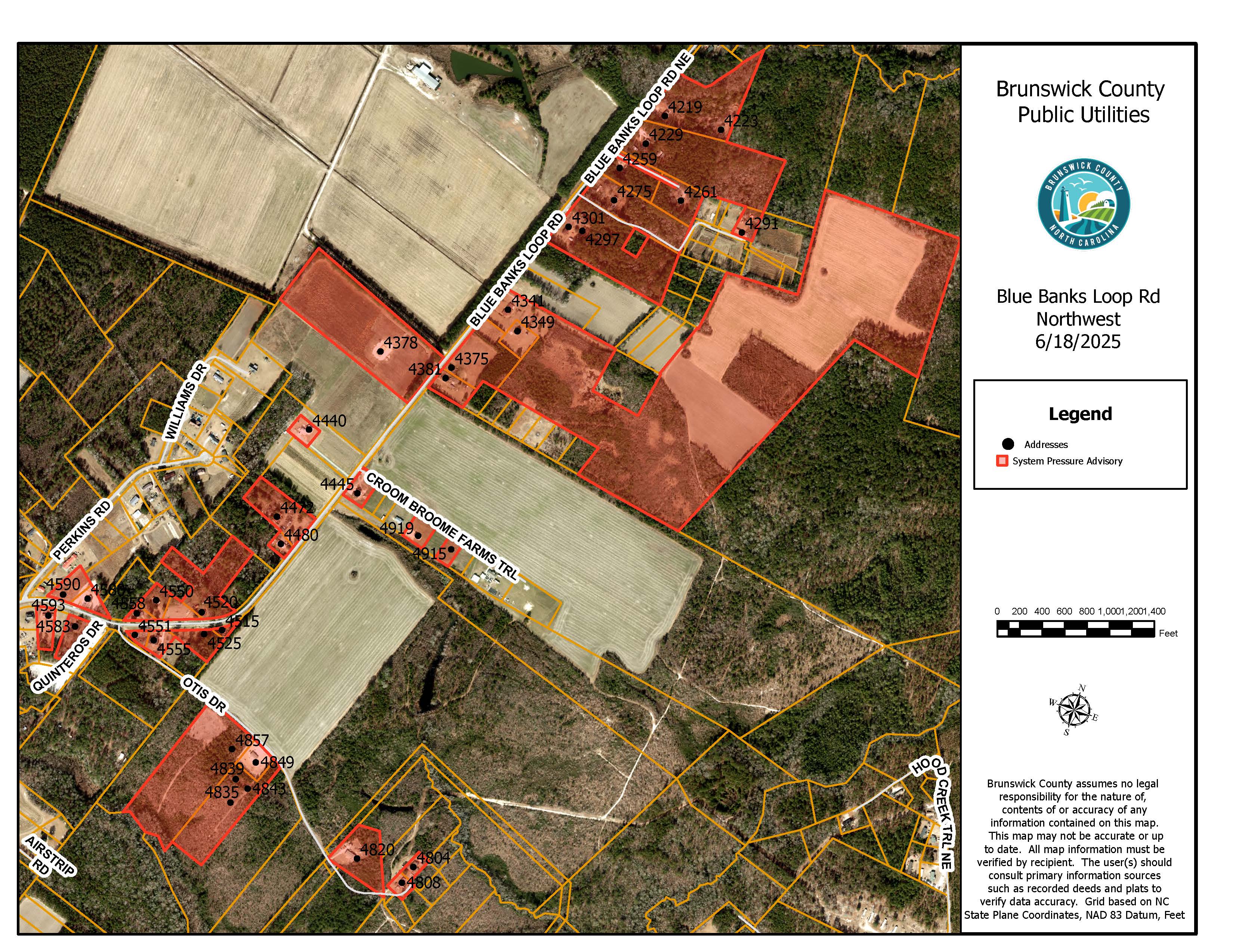 Bluebanks Loop Outage