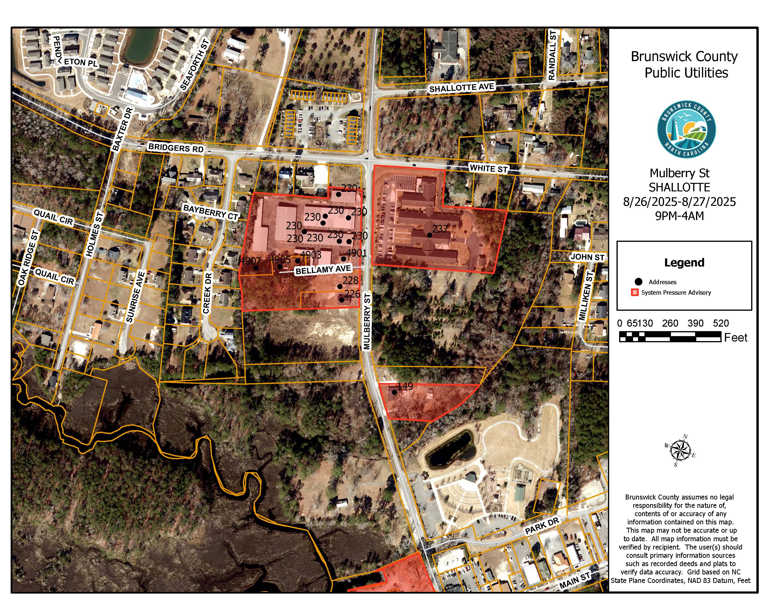 8-26-2025Mulberry St Outage