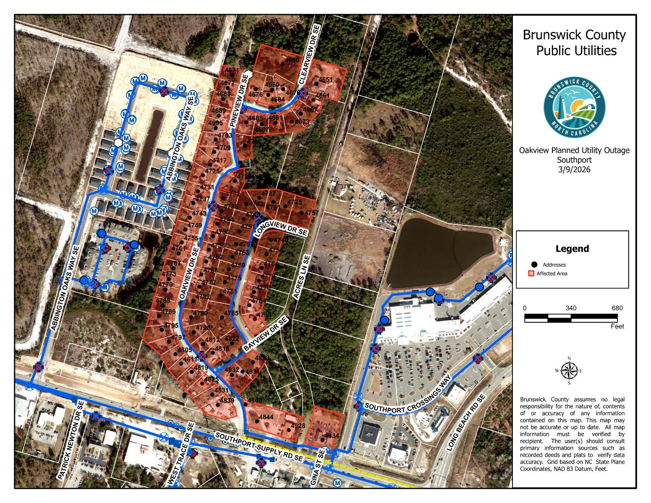 Oakview Planned outage